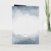 Aangepaste kerstkaart ontbreekt kaart (Achterkant)