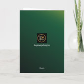 Aangepaste kerstKaart uit Pommeren Bedankkaart (Achterkant)