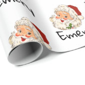 Aangepaste kerstkaarten voor kerstcadeautjes cadeaupapier (Rol Hoek)