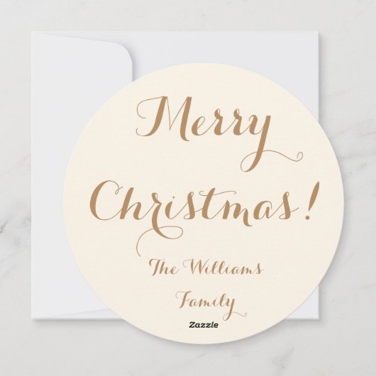 Aangepaste kerstkaartje met prettige kerstwensen feestdagenkaart (Achterkant)