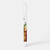 Aangepaste Kerstkat iPhone 16 Hoesje (Linkerkant)