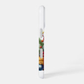Aangepaste Kerstkat iPhone 16 Hoesje (Rechterkant)