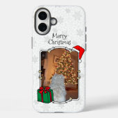 Aangepaste kerstkerstkerstkerstkerstkerstfoto's Pe Case-Mate iPhone Case (Achterkant)