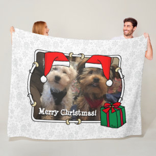 Aangepaste kerstkerstkerstkerstkerstkerstfoto's Pe Fleece Deken