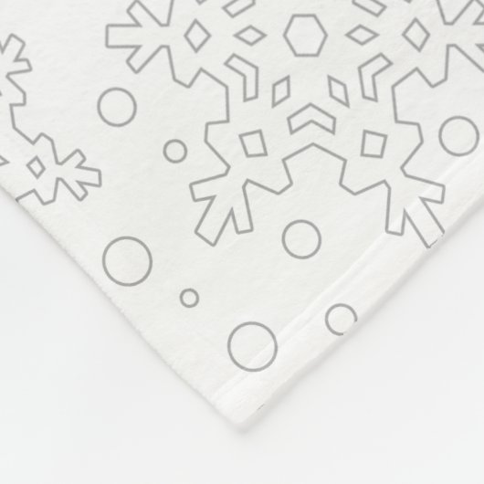 Aangepaste kerstkerstkerstkerstkerstkerstfoto's Pe Fleece Deken (Hoek)