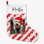 Aangepaste kerstkerstkerstkerstkerstkerstfoto's Pe Grote Kerstsok (Voorkant)