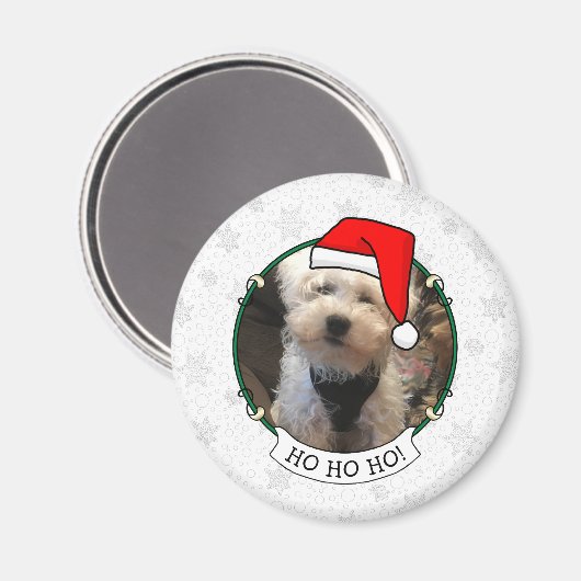 Aangepaste kerstkerstkerstkerstkerstkerstfoto's Pe Magneet (Voorkant / Achterkant)