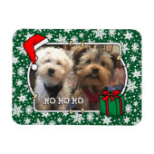 Aangepaste kerstkerstkerstkerstkerstkerstfoto's Pe Magneet (Horizontaal)