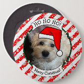 Aangepaste kerstkerstkerstkerstkerstkerstfoto's Pe Ronde Button 6,0 Cm (Voorkant /achterkant)