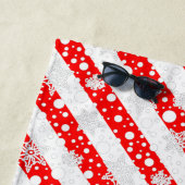 Aangepaste kerstkerstkerstkerstkerstkerstfoto's Pe Strandlaken (In situ)