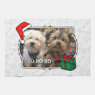 Aangepaste kerstkerstkerstkerstkerstkerstfoto's Pe Theedoek