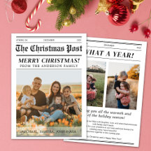 Aangepaste kerstkrant Omslag Groeten