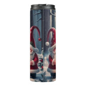 Aangepaste Kerstman Gnome Kerst Tumblr – Kerstcade Thermosbeker (Achterkant)