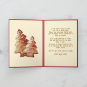 Aangepaste "Kerstman kan ik uitleggen" Kerstgroet Feestdagen Kaart (Binnen)