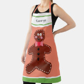 Aangepaste kerstman met ontbijtbrood schort (Insitu)