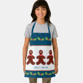 Aangepaste kerstman met ontbijtbrood schort (Insitu)