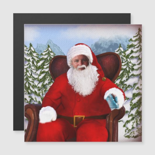 Aangepaste Kerstman Voeg je foto toe (Voorkant / Achterkant)