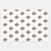 Aangepaste Kerstmis Groeten Inpakpapier Vel (Voorkant 2)