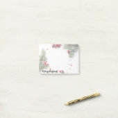 Aangepaste Kerstmis Post-it Notes (Op bureau)