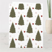 Aangepaste Kerstmis voor de beste grootouders Kaart (Achterkant)