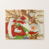 Aangepaste kerstpuzzel legpuzzel (Horizontaal)