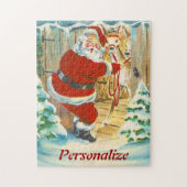 Aangepaste kerstpuzzel legpuzzel (Verticaal)