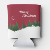 Aangepaste kerstscène voor Bossen Blikjeskoeler (Achterkant)