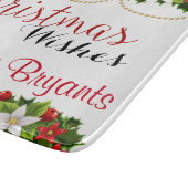 Aangepaste kerstsnijraad snijplank (Hoek)