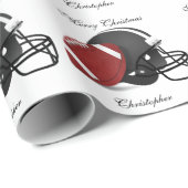 Aangepaste kerstsport cadeaupapier (Rol Hoek)