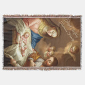 Aangepaste kerststal deken (Voorkant)