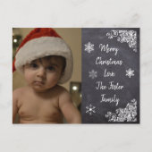 Aangepaste kerststijl met Briefkaart voor kerstmis (Voorkant)