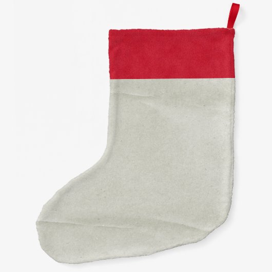 Aangepaste kerststop grote kerstsok (Achterkant)