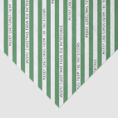 Aangepaste kerststrepen | bewerkbare kleuren tissuepapier (Detail)