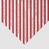 Aangepaste kerststrepen | bewerkbare kleuren tissuepapier (Detail)