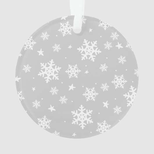 Aangepaste kersttijdfoto Modern Merry-kerstscript Ornament (achterkant)