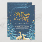 Aangepaste kerstuitnodigingen - Perfect voor vakan Aankondiging (Voorkant / Achterkant)