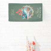 Aangepaste kerstvakantie cruise spandoek (Insitu)