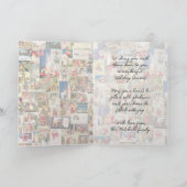 Aangepaste Kerstvakantie Groeten Patroon Vakantie Kaart (Binnen)