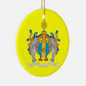 Aangepaste kerstversiering MADEIRA Keramisch Ornament (Rechts)