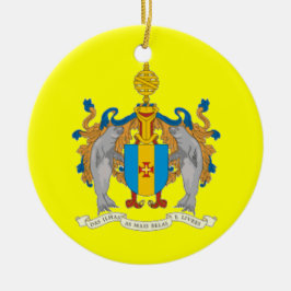 Aangepaste kerstversiering MADEIRA Keramisch Ornament