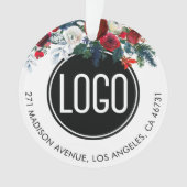 Aangepaste kerstversiering voor Logo Ornament (voorkant)