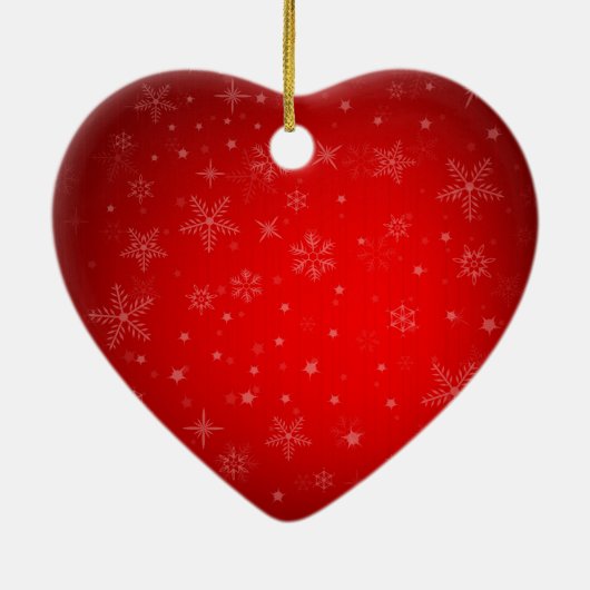 Aangepaste kerstversiering voor Merry Kerstmis Keramisch Ornament (Achterkant)