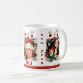 Aangepaste kerstversieringskoffie Mok (Voorkant rechts)