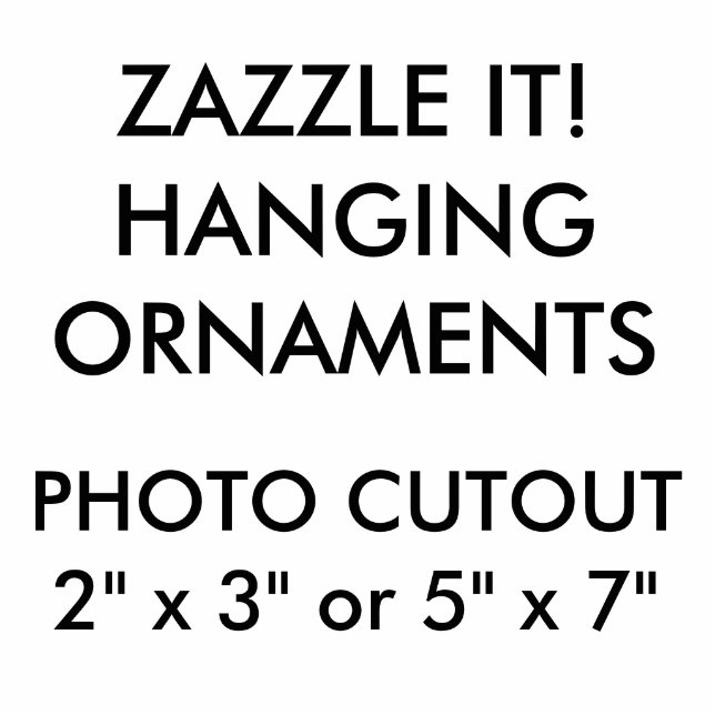 Aangepaste kerstversierversiering met foto's fotobeeldje ornament (Voorkant)