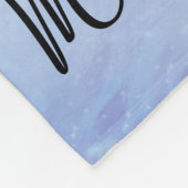 Aangepaste kerstvlinders Voeg foto toe Fleece Deken (Hoek)