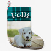 Aangepaste kerstvoorraad kleine kerstsok (Voorkant)