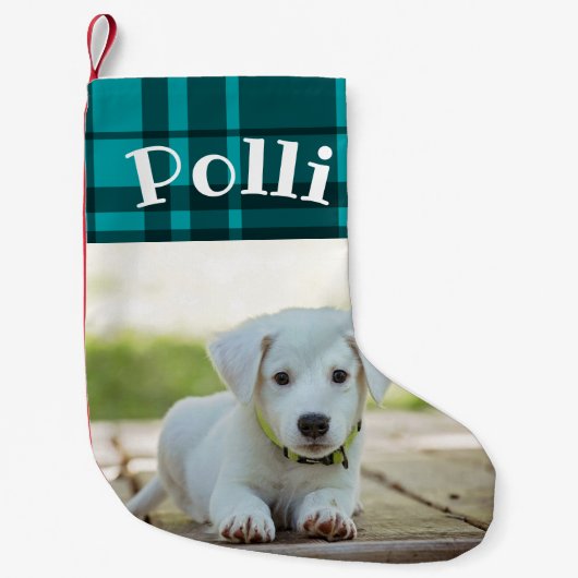 Aangepaste kerstvoorraad kleine kerstsok (Voorkant)