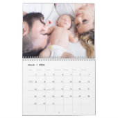 Aangepaste kerstWaterverf Maandelijkse foto's Kalender (Mar 2026)