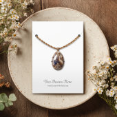 Aangepaste Ketting Display Card Visitekaartje