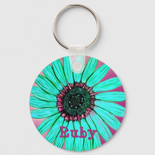 Aangepaste kettingventilator sleutelhanger (Voorkant)